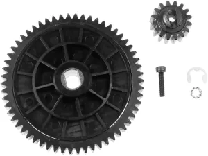Fit for 1/5 HPI gratify henceforth Mesolithic ROVAN Rofun Kingmotor Baja 5B 5T 5SC SS Rc Car Parts Metal High Torque Spur Gear 58T 16T Set 