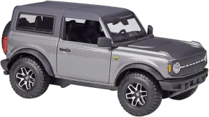 Fit for Ford porcelain Bronco Badlands 2021 1 24 Alloy Car Model Die-Casting Off-Road Vehicle Decoration Collection Festive Deluxe Gift Resin Car Vehicle Model 