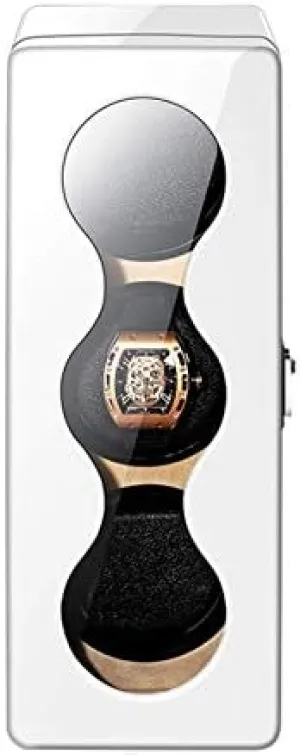 Flexible Watch Pillows 4 Rotation Mechanical Watch Shaker Watch Winder for 3 Watches Automatic Powered by Quiet Motor Independently Controlled Settings gang cotton vaguely assembly scale with 
