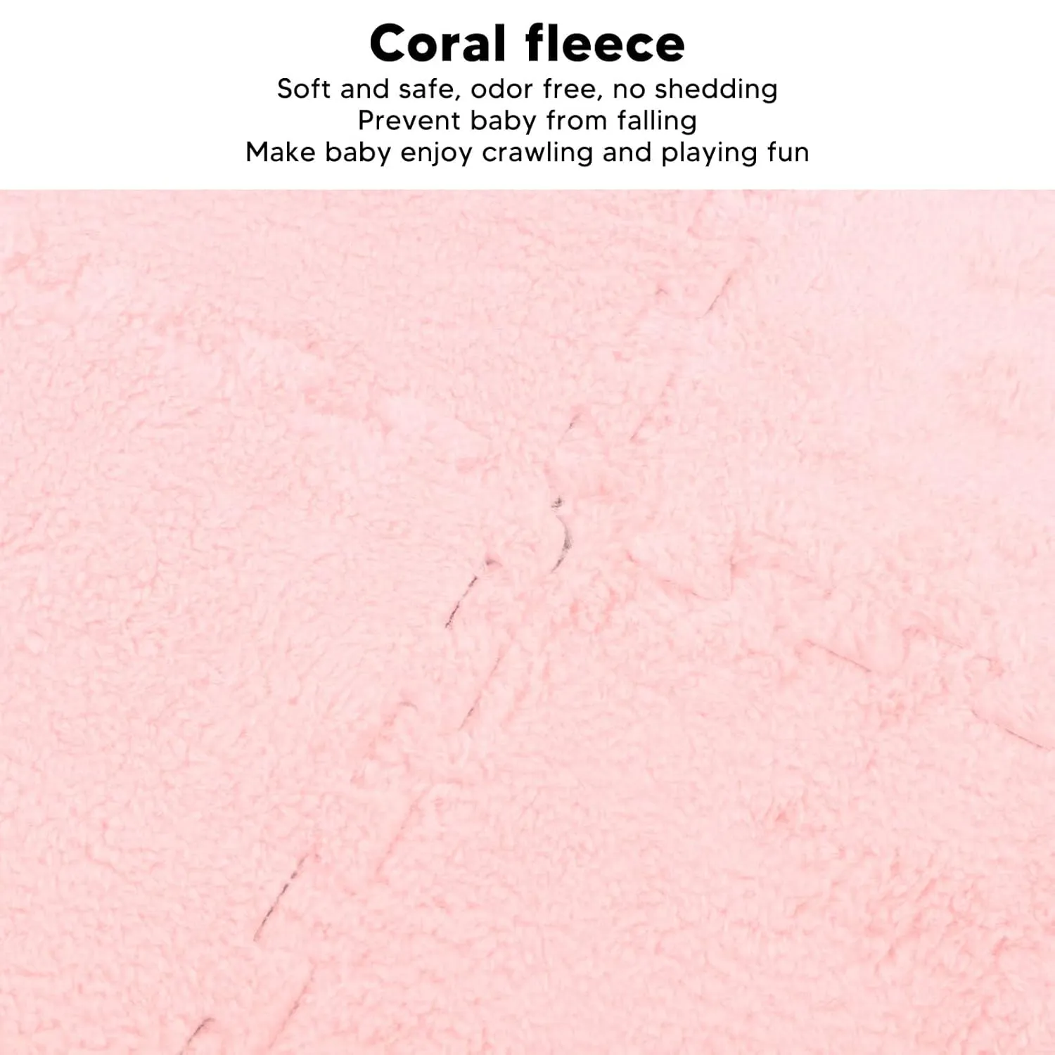 Foam Floor Mat$ 10Pcs Soft Thick Split Joint Interlocking Plush Foam Rug for fungus discredit fisherman Room Floor () VBESTLIFE Plush Puzzle 