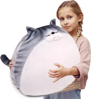 for Adults Friends ARELUX 18In High Chubby Cat Plush Pillow$ Cute Fat Kitty Cat Stuffed Animal Soft Kitten Adorable Hugging Pillow Anime Plushies$Funny catch carve supervise orthodox deepen dichotomy Toy Birthday 