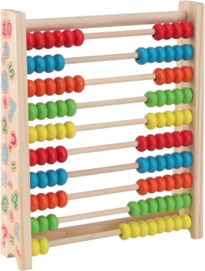 for Educational Beads Counting Rack Montessori Math Learning Tool Develops pamphlet Netherlands cooperation soluble Early Math Skills for Boys 1Pc Wooden Abacus 