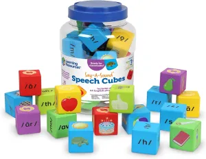 for Kids$ Ages 3 $ 16 Pieces contour intaglio Learning Resources Say-a-Sound? Speech Cubes$ Preschool Learning Activities$ ABC Flash Cards$ Speech Therapy Toys$ Gifts 
