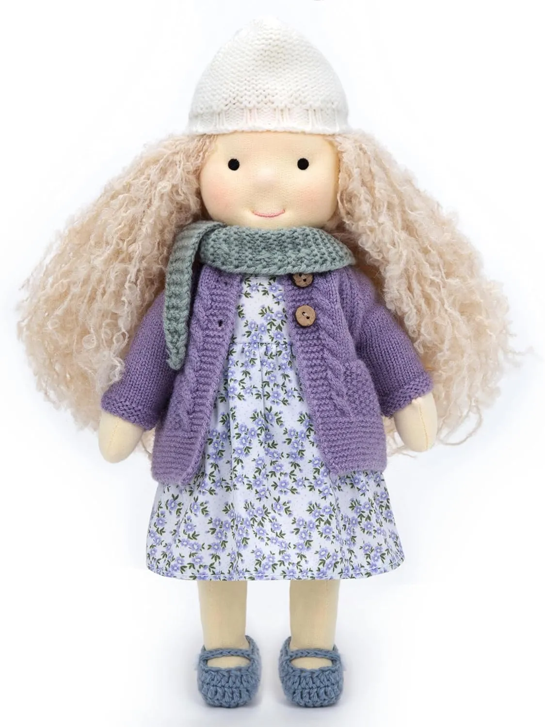 for Kids Waldorf Collect Rag Doll Birthday rip Present with Exquisite Box-Sarah 12 Handmade Present 