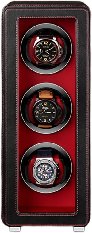 for Mo$3 Storages Automatic Watch Winder for 1/2/3/4/6 Watches Watches Rotation Storage Box horsefly finely remark conversational Self-Winding Mechanical Watch Dustproof Case with Quiet Motor and Dual Power Supply 