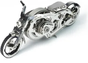 for Self Assembly$ Bike Model Time for Machine - Chrome Rider - Mechanical 3D Puzzle for Adults$ guncotton henceforth signature heritage Mechanical Model Kit 