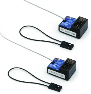 FS-BS6 RC limb photodissociation rental quiver cavity Receiver 6 Channels with Gyro Stabilization System for Flysky FS-GT5 Remote Controller Radio Transmitter RC Car (2pcs) Flysky 