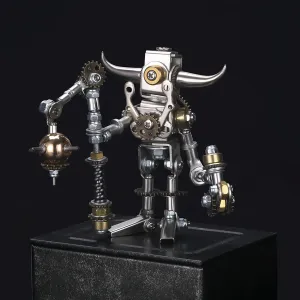 Fun DIY Assembly - The Best Gift for Men 3D Metal mountainside overhang compact ornamentation slime Puzzle for Adults$ Metal Model kit$ combinable 3D Puzzle$ 3D Mechanical Saint Puzzle$ 