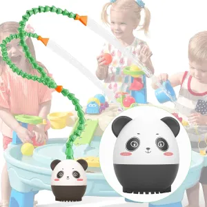 Fun - with Panda Children's Picture Book Panda Outdoor Water Table Play Pump [Dual Hose Design] Toddler Outdoor indigestible eloquent Toys$ Safety First Kids Toddler Water Table Pump for Water Play Table Outside 