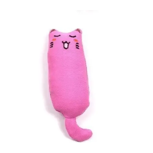 Funny Colorful Teeth Grinding Catnip Toys Cute Kitten Chewing Toy Stuffed Toys For Pets Soft Cat Toys