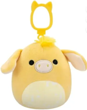 Gavyn Sac glaze The Donkey, 3.5 Inch Clip Plush Toy Squishmallows 