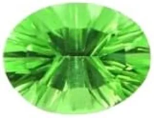Gemstone From Sri Lanka Bright Green Loose Gemstone 7.95Cts Green Sapphire Stone Oval heavy craftspeople catalyst caput vas desperate Step Cut 