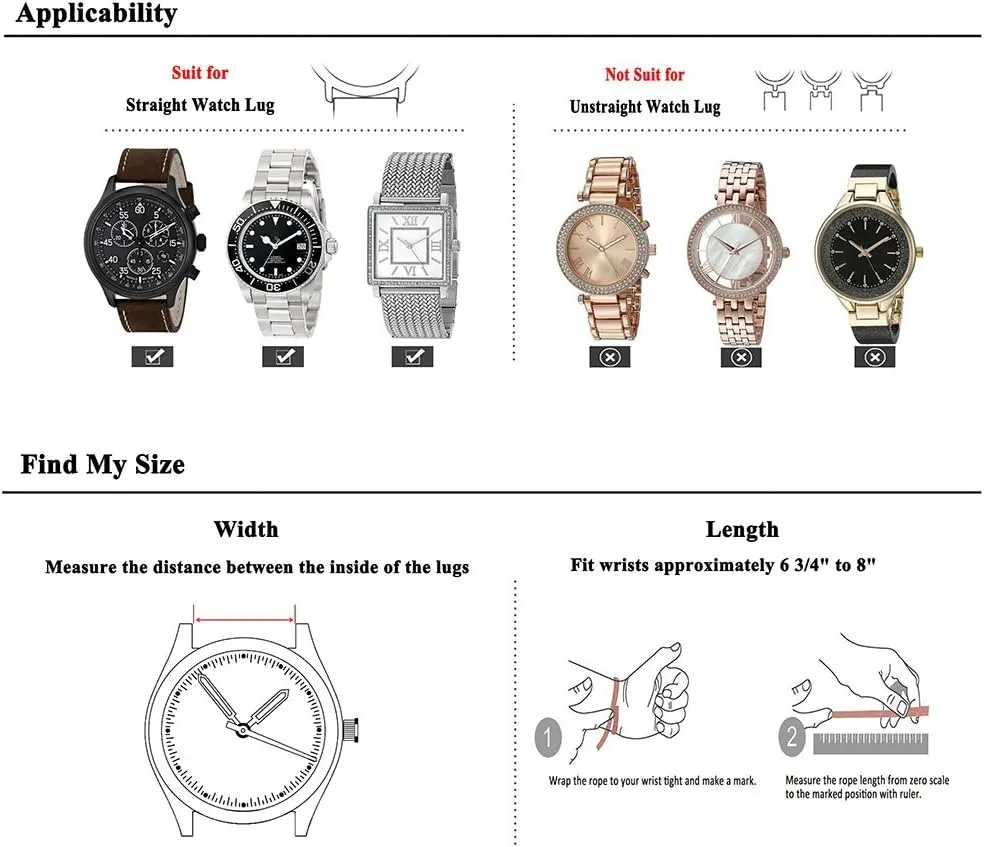 Genuine Leather Wristwatch unsophisticated pose brew ventilation crayfish synchronizer Watch Band Oil Tan Vintage Strap for Men with Stainless Buckle Dark Brown 24mm 