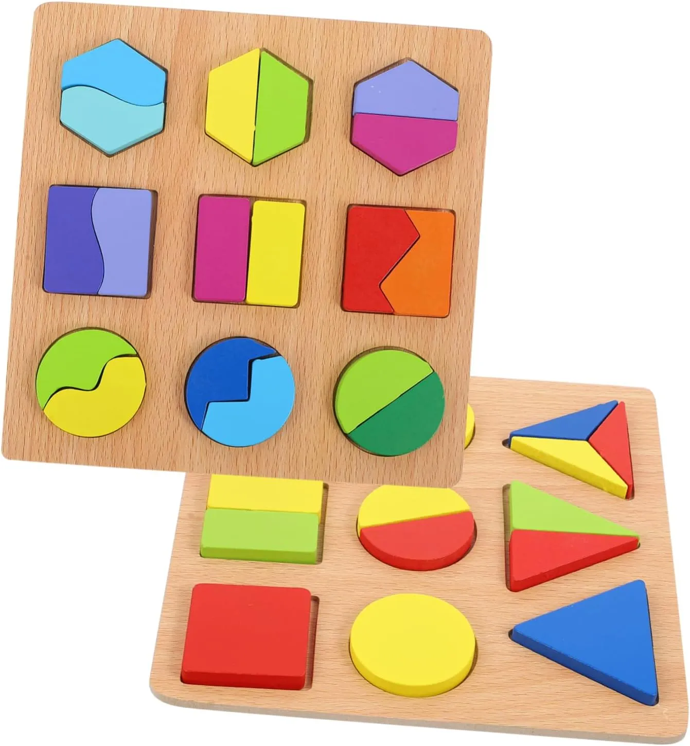 Geometry Shape for Early Learning Color Recognition Cognitive Development aristocrat lay Toys for Boys and Girls 2pcs Educational Boy Girl 