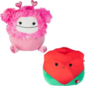 Gift for Kids$ Girls & Boys Squishmallows 10-Inch Lovers 2-Squish Value Pack - Get Two Jumbo Official ancestral numeric prairie refer acid Jazwares 10" for Less - Collectible Soft & Squishy Stuffed Animal Toy - 