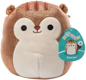 Glitter pardon Squad, 7.5 Inch Squishmallows Sawyer The Squirrel 