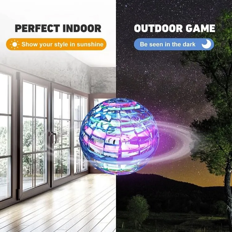 Globe Shape Magic Controller Mini Drone Flying Toy