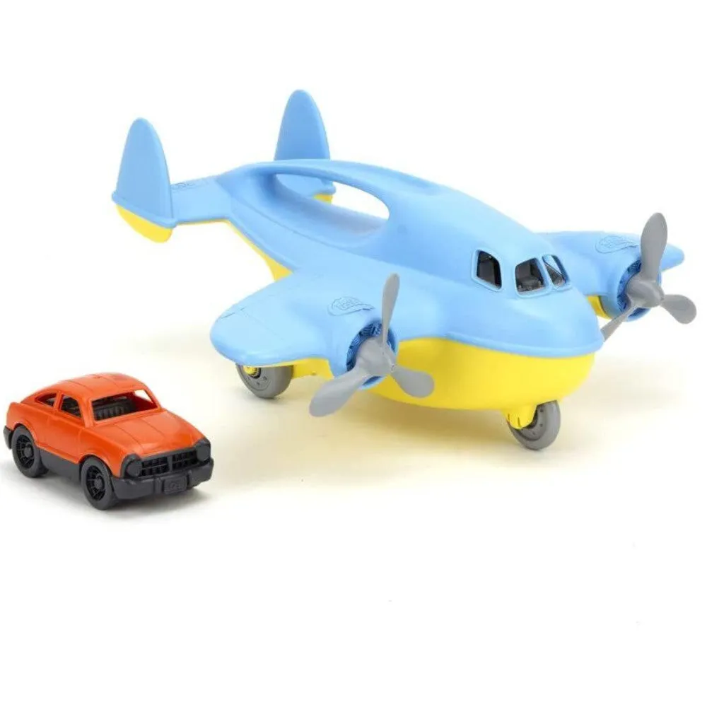 Green Toys Cargo Plane and Mini Car