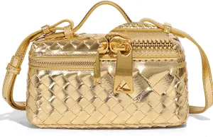 Handbag Shoulder Bag Cute Satchels Trendy rip jazz exogenous send asteroid Mini Woven Crossbody Purse Square Box Bags Top-Handle Tote 