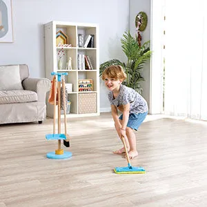 Hape Broom & Swiffer Cleaning  Stand