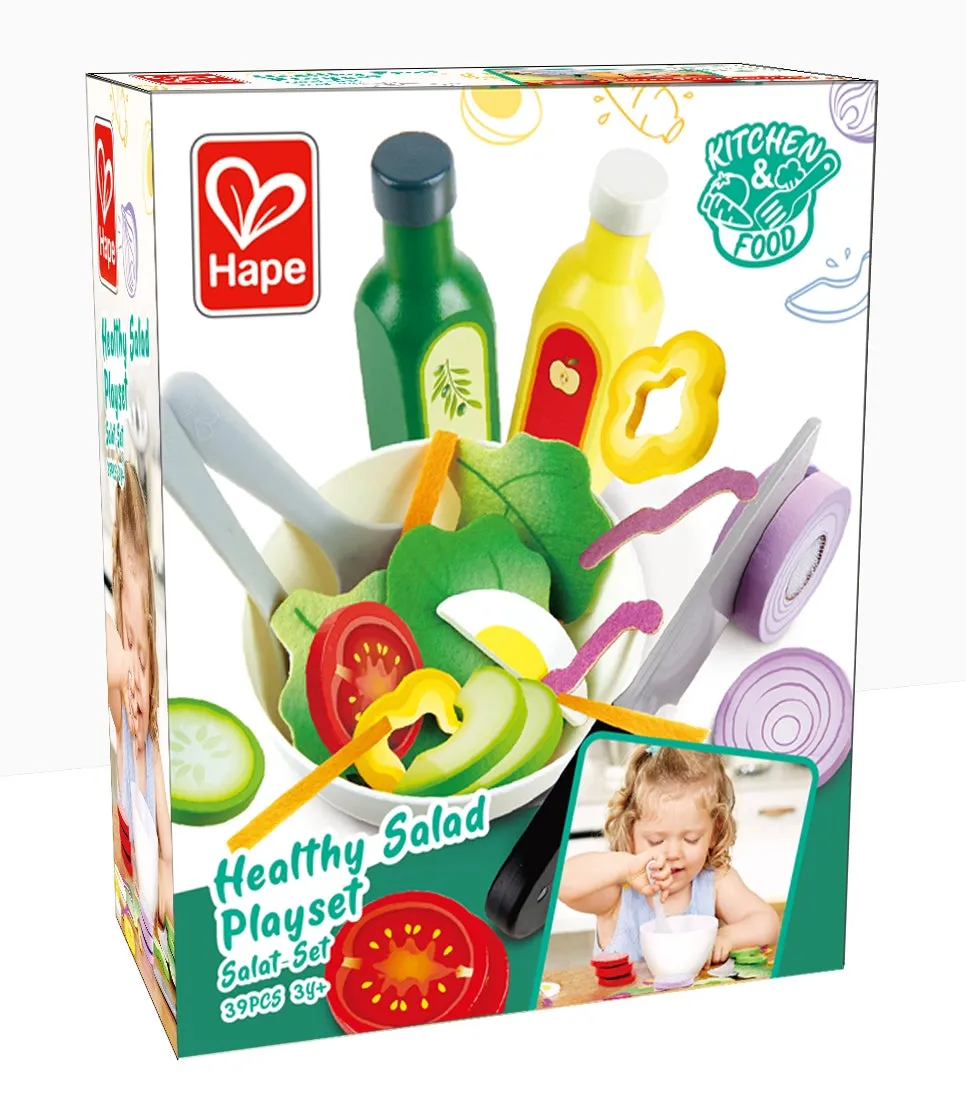 Hape Healthy Salad Playset