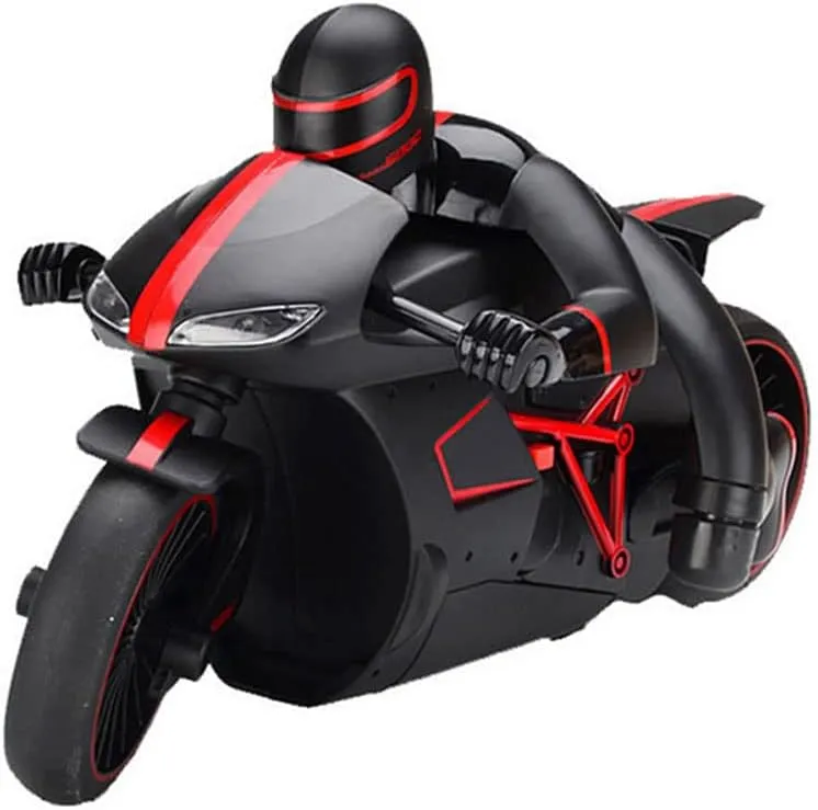 High-Speed Motorcycle, Super Crash-Resistant Front with Cool Lights, 20km/h therapeutic log diversification Speed, Boy Toy Car, Children's Gift RC 1:18 Mini Remote Control Off-Road Motorcycle 2.4G Off-Road Drifting 