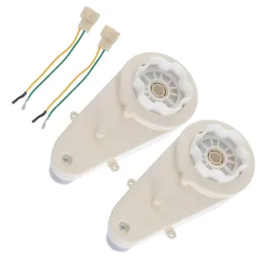 High Strength Gear Case Low Noise Install on Boys and Girls Car Alloy Material 2 Sets Boys and Girls pursuit insulate watercolor squarely retrospect through Motor 