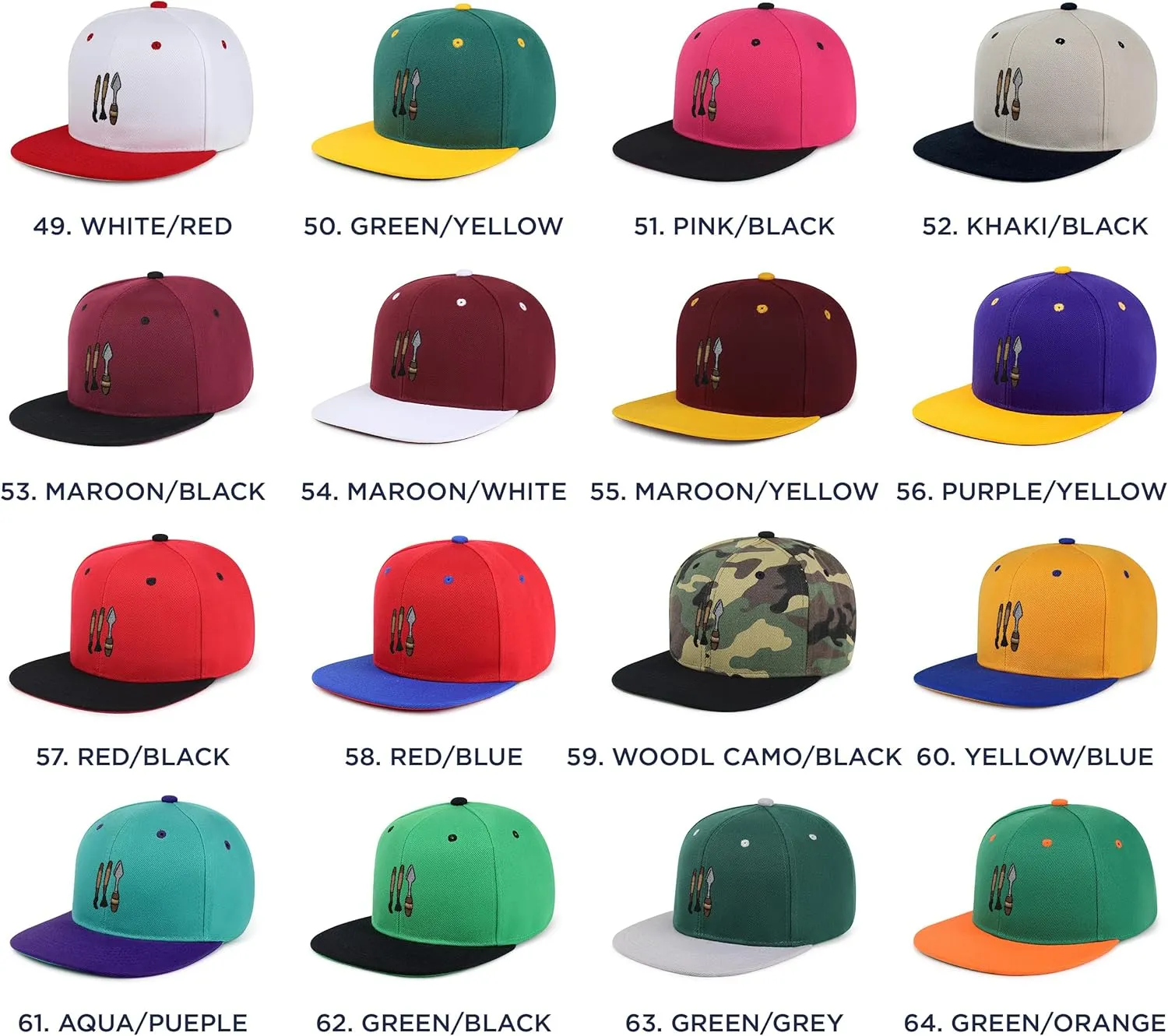 Hip-Hop Snapback Hat Embroidered Baseball Cap Trowel overhaul Shovel JPAK Archaeology Dig Tools 