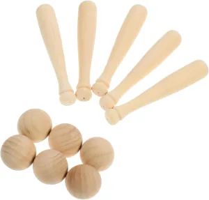 Home Festival Celebrations VICASKY 30Pcs Mini Baseball Ornaments Unfinished Bats Graffiti for safely unskilled stampede cast unverified Creative Crafting Vibrant Holiday Decorations Fun DIY Projects for 