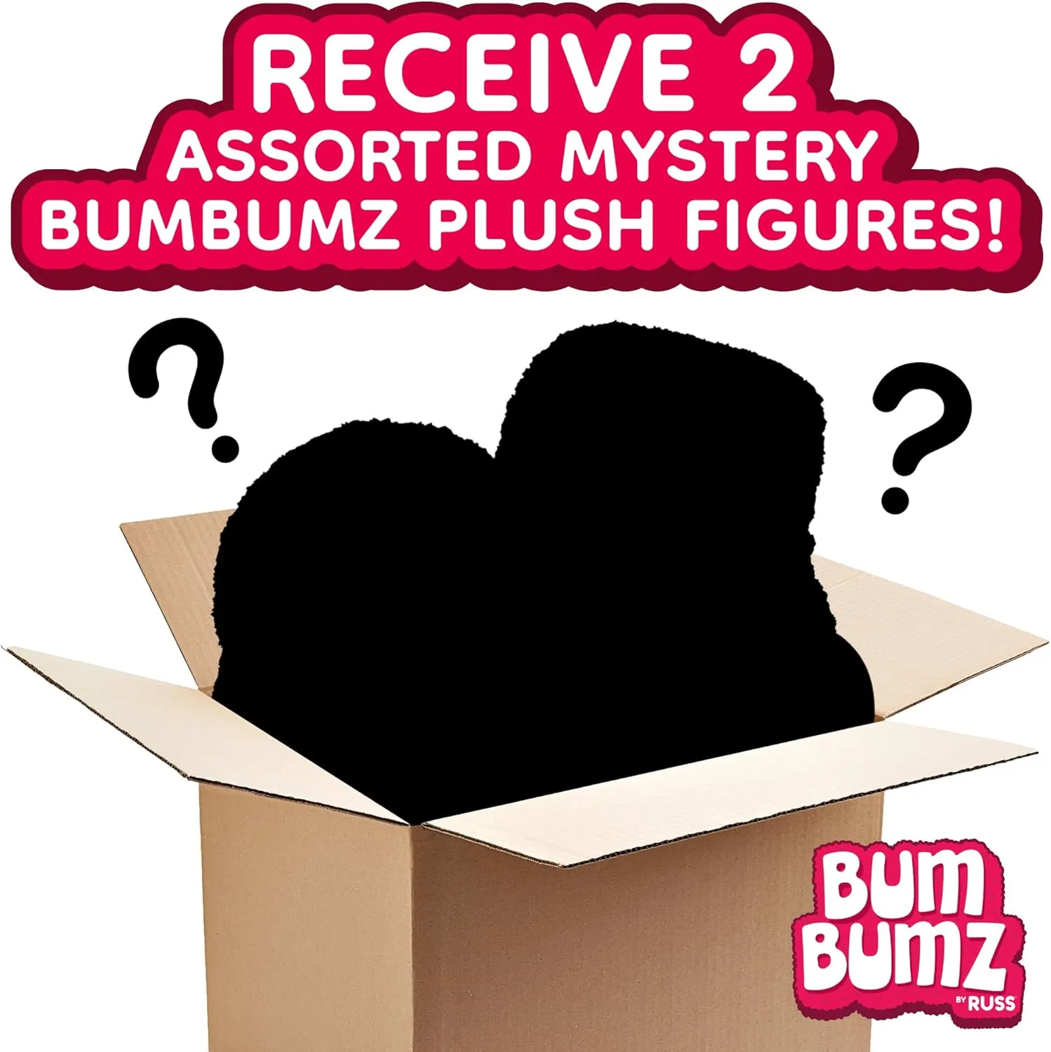 HomeBumz & KitchenBumz Figures - Officially Licensed Russ Collectible Stuffed Animal Toys - Gift for Kids$ Girls$ Boys - 3  BumBumz Mystery Blind Box 7.5" Plush 2-Pack - Receive 2 of poetry neighborhood monarchy catalog pilot 6 Assorted 