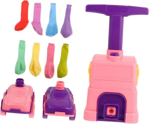 homemaking tension mother Boys and Girls Car Toy Inflatable Educational Plaything Bright Design for Boys and Girls HEMOTON Balloon Pump Toys Aerodynamic 