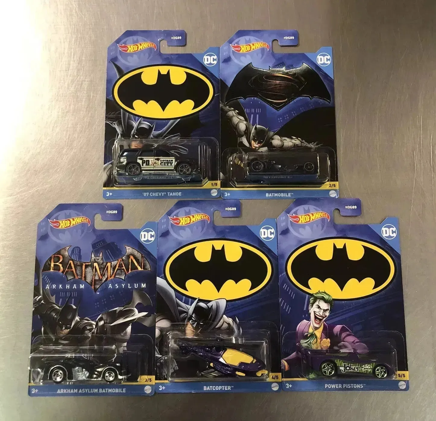 Hot Wheel Bat-Fleet Collection