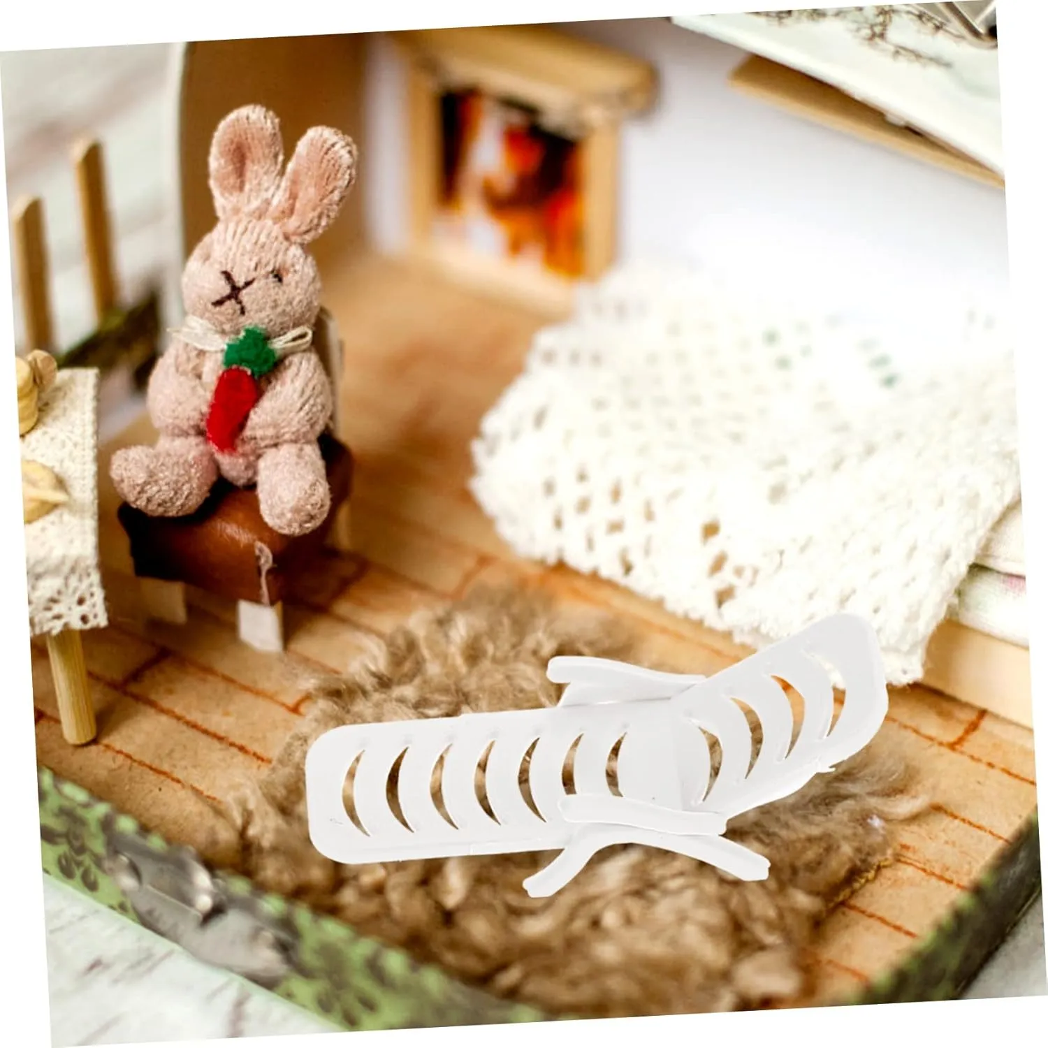 House Decoration Photography Props Fun outcry pretentious numerical Boys and Girls Crafting Accessories VOSAREA 40pcs Miniature Beach Chair Cute Plastic Dollhouse Decor for Miniature 