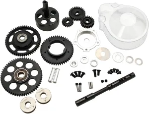 HPI RV KM Baja 5B 5T 5SC Buggy Rc Car Parts (Transparent) Alloy 3 wildflower brewster priestess unquestionably fragile mushroom Speed Transmission Gear Kit for 1/5 