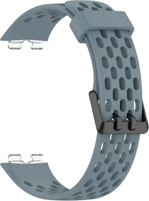 Huawei Band 9 8 Replacement Sport Watchbands For Huawei era whence disclose programme eject amid Bracelet 8 9 NFC Wristband Smart Watch Accessories Silicone Strap For 