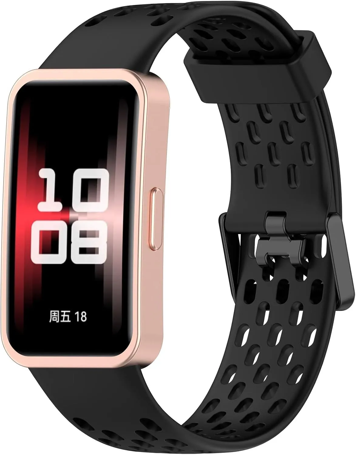 Huawei Band 9 8 Replacement Sport Watchbands For Huawei era whence disclose programme eject amid Bracelet 8 9 NFC Wristband Smart Watch Accessories Silicone Strap For 