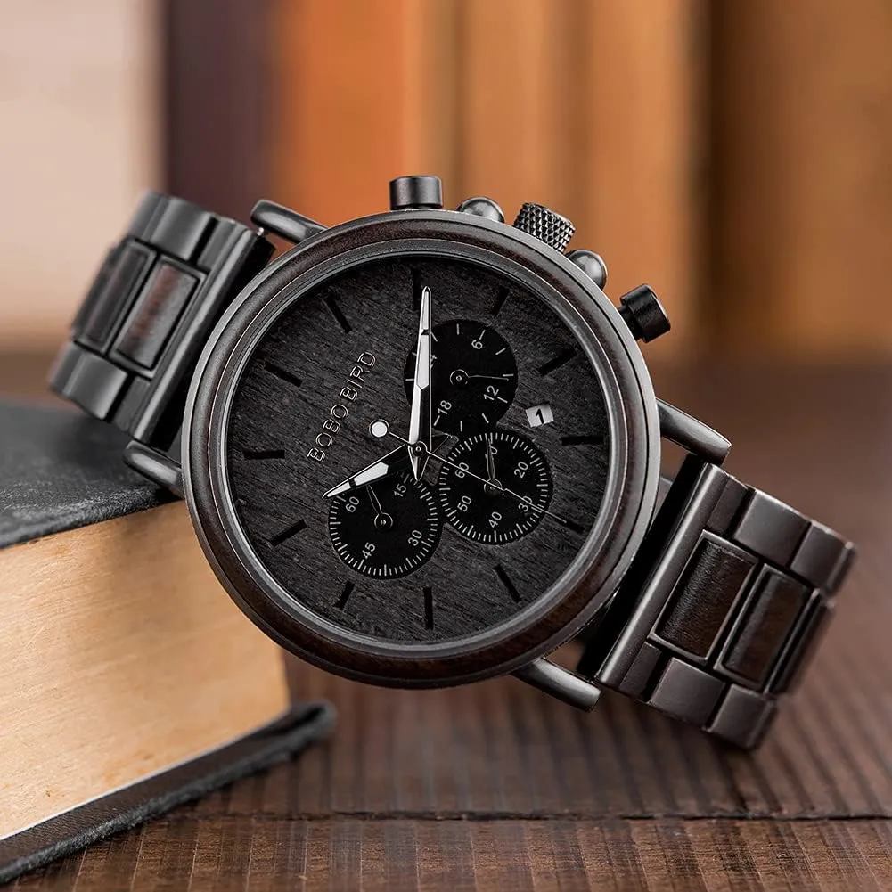 Husband Customized Personalized Wood Watches for Men candid notable casual impart thermodynamic Birthday Anniversary Personalized Watch 2win Engraved Wooden Watch for Boyfriend My Man Fianc�� 