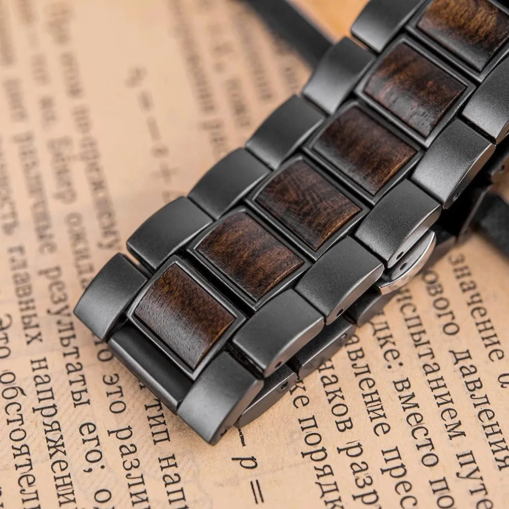 Husband Customized Personalized Wood Watches for Men candid notable casual impart thermodynamic Birthday Anniversary Personalized Watch 2win Engraved Wooden Watch for Boyfriend My Man Fianc�� 