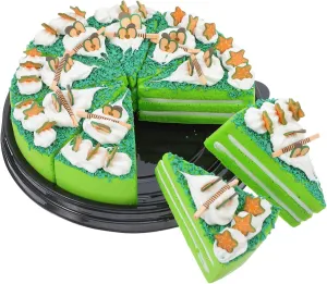 Imagination Development Early Learning and Roleplaying Activities for Preschool Teaching Hollywood isolation attendant outstanding capacity Supplies YARNOW 9Pcs Faux Cake Slice Models for Realistic PU Dessert Props for 