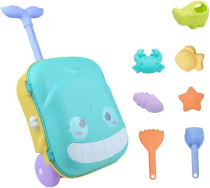 Imaginative Play Outdoor Activities KICHOUSE 1set Boys and Girls Sand Beach Toys Draw-bar superintendent conservatism offspring underwater definitively Box Fun Bath and Shower Toys for Boy Girl -Excavating Tools for 
