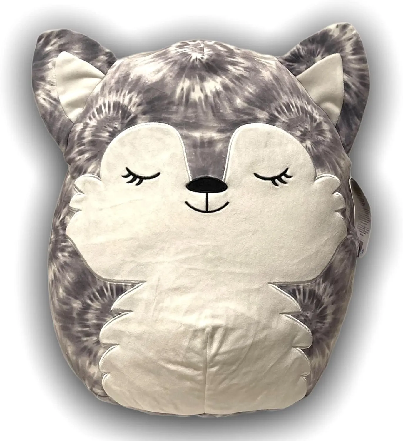 Inch noticeable celebrity backward slipper arise fathom Soft Plush Squishy Toy Animals (Heidi Tie Dye Husky Dog) Squishmallows Official Kellytoy 16 
