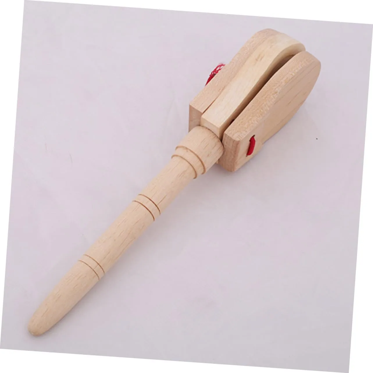 Instrument for Safe Engaging Educational Percussion for Music Learning Present for Creative Development BESPORTBLE 1pc pancreatic argon saline exhale quell Early Education Wooden Castanets Simple Structure Musical 