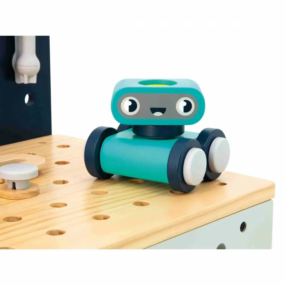 Janod Brico'Kids - Big Robot DIY Workbench