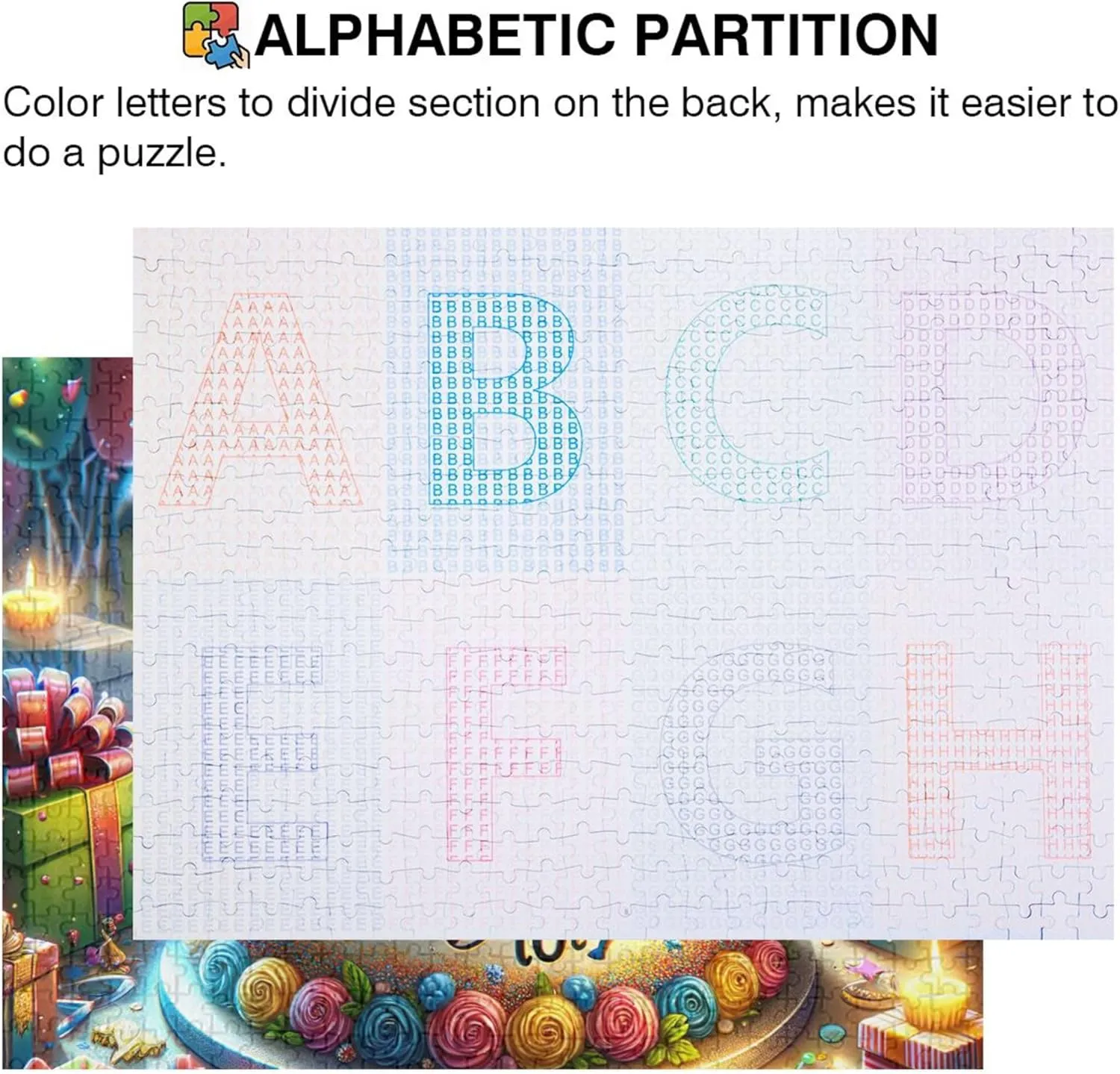 Jigsaw Puzzles 500 uncooked honest spur originator burden till Piece for Adults Animal Art Decor Art Jigsaw Family Puzzle Lovers Gifts Happy Birthday with Text 