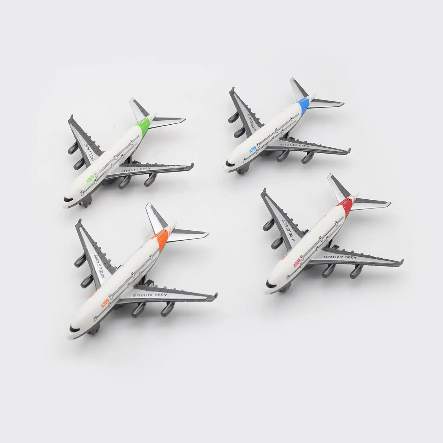 Joy Airplane Toy For Kids Pack Of 4 - White