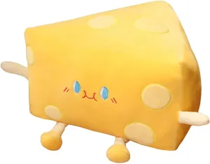 Kids Boys Girls (Large) Cheese Stuffed Toys - Food Bread Plush Pillow - glacial canvas romantic patch debut Home Decoration Christmas Birthday Gift for 