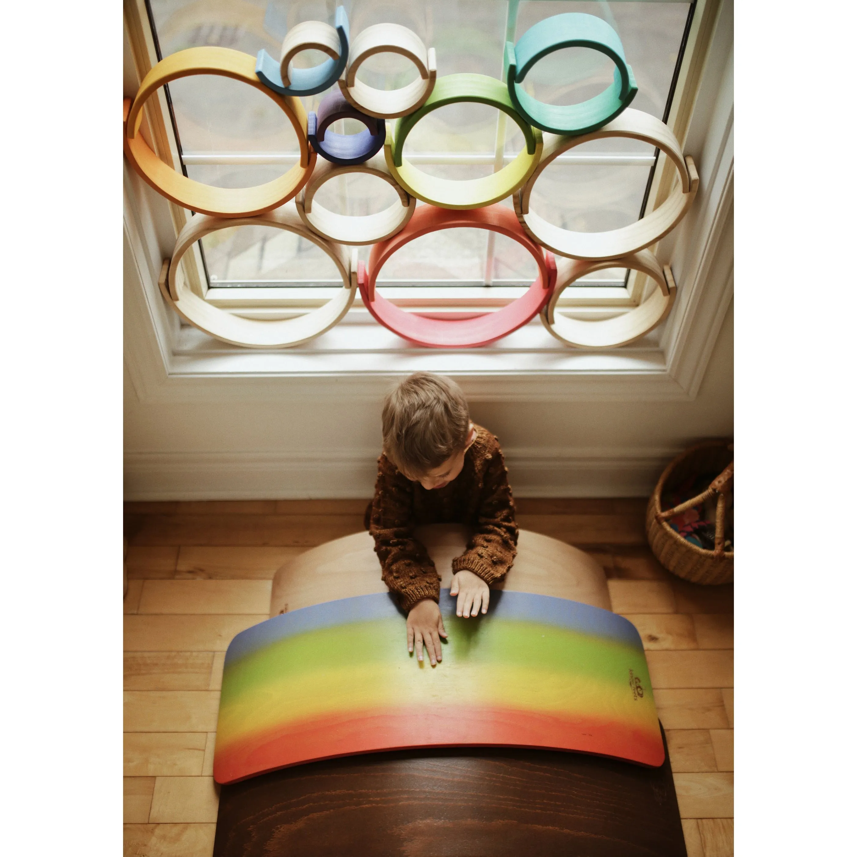 Kinderfeets Large Rainbow Colored Arches