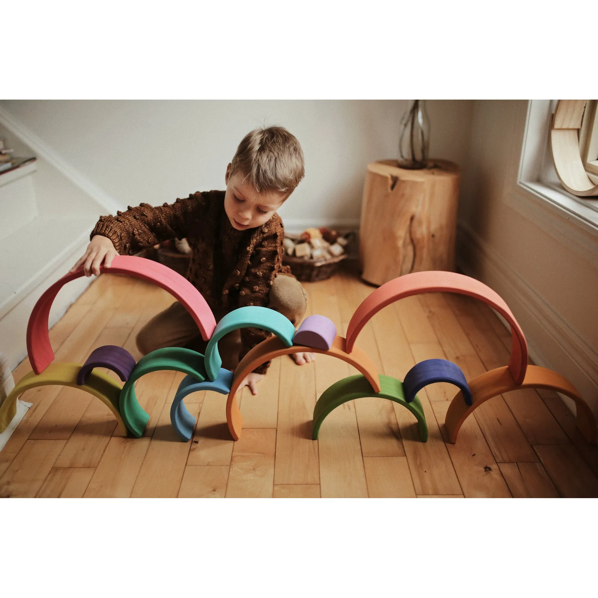 Kinderfeets Large Rainbow Colored Arches