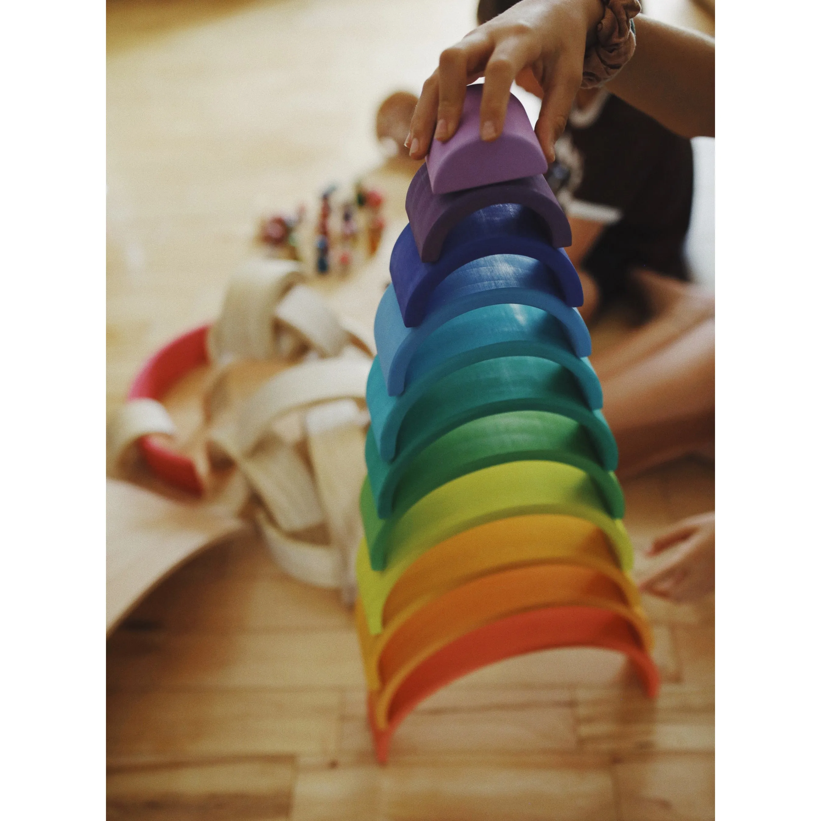 Kinderfeets Large Rainbow Colored Arches