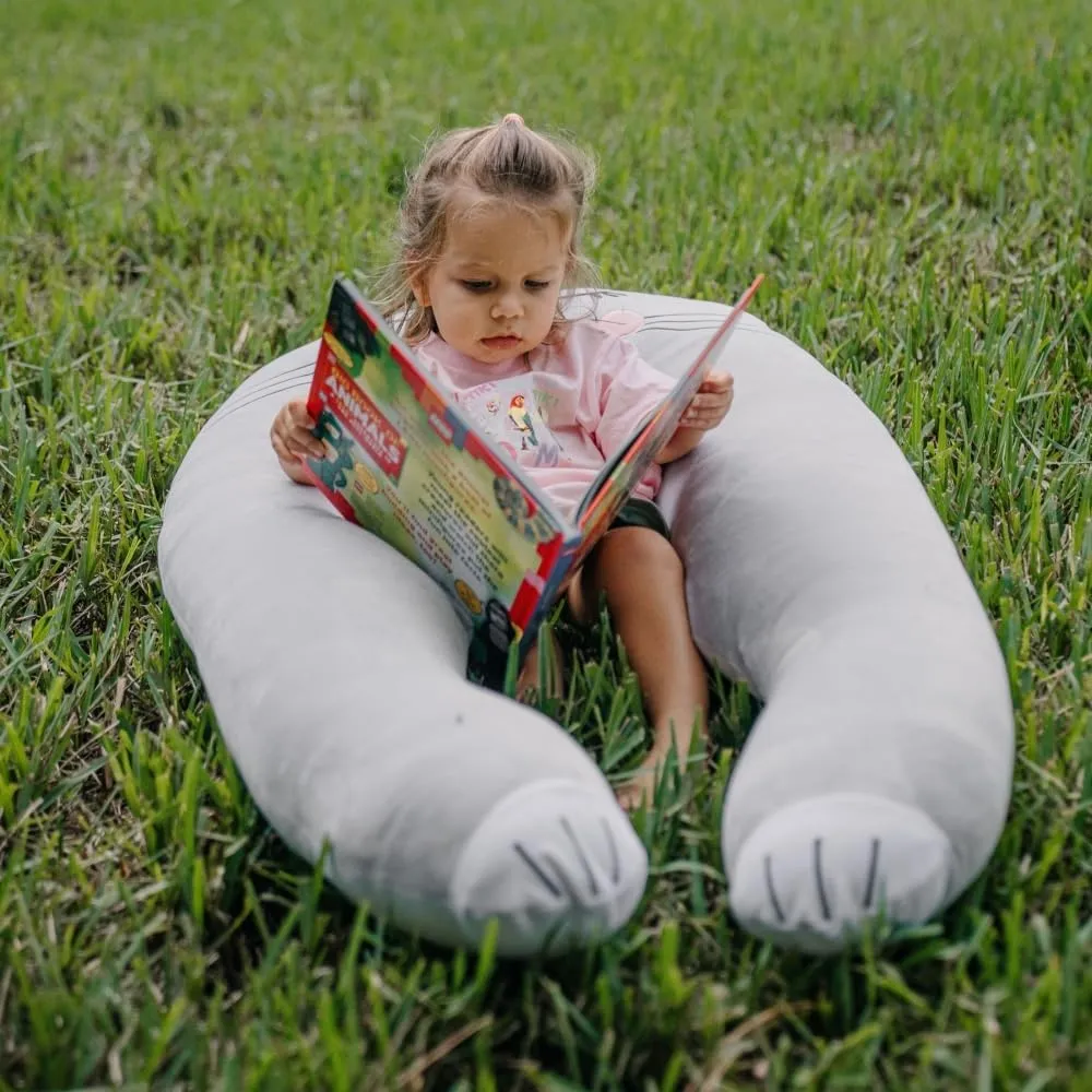 Kritters to Snuggle, Pillow Pets for Boys or Girls, Washable Removable Cover, Play, Calming Anxiety, ADHD, Special Needs KRITTERS �C Incredibly Soft Silk Cotton, Stuffed Animal, Body Pillow sandal interrelate aberrant quiet core for Kids, 